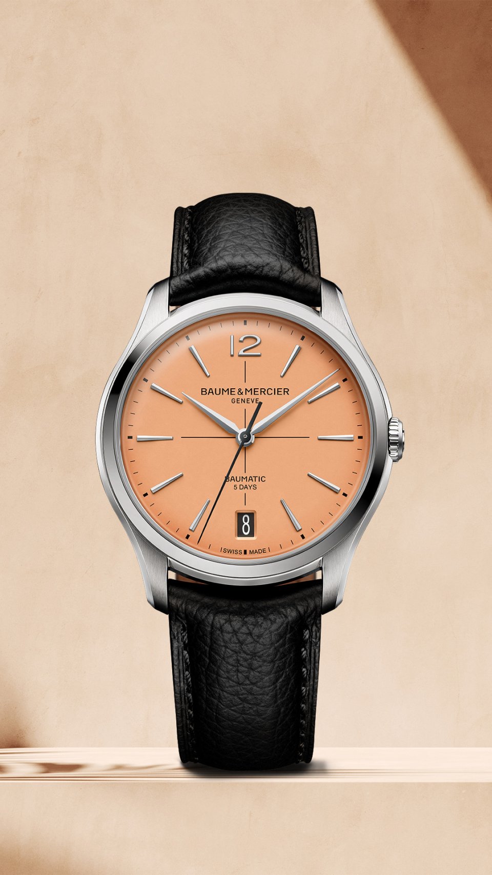 ボーム＆メルシエの 新作「クリフトン ボーマティック」～時の流れと