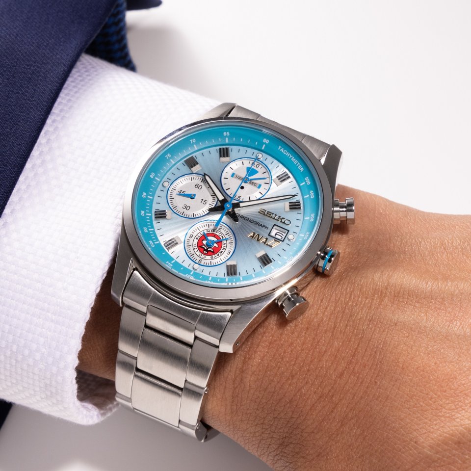 SEIKO for ANA』ANAボーイング727をモチーフにした限定モデル