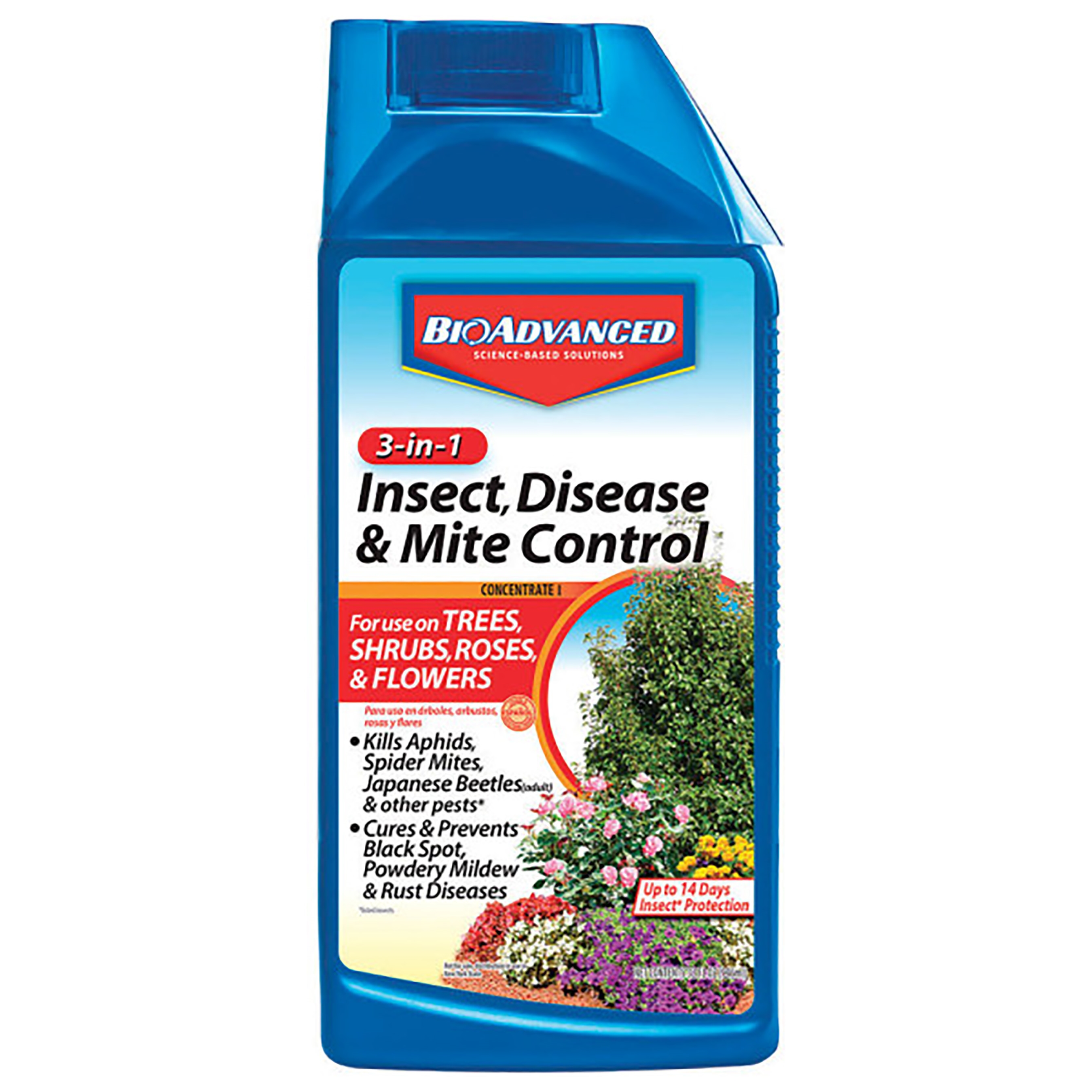 BioAdvanced 708285A Disease and Mite Control, Liquid, Spray