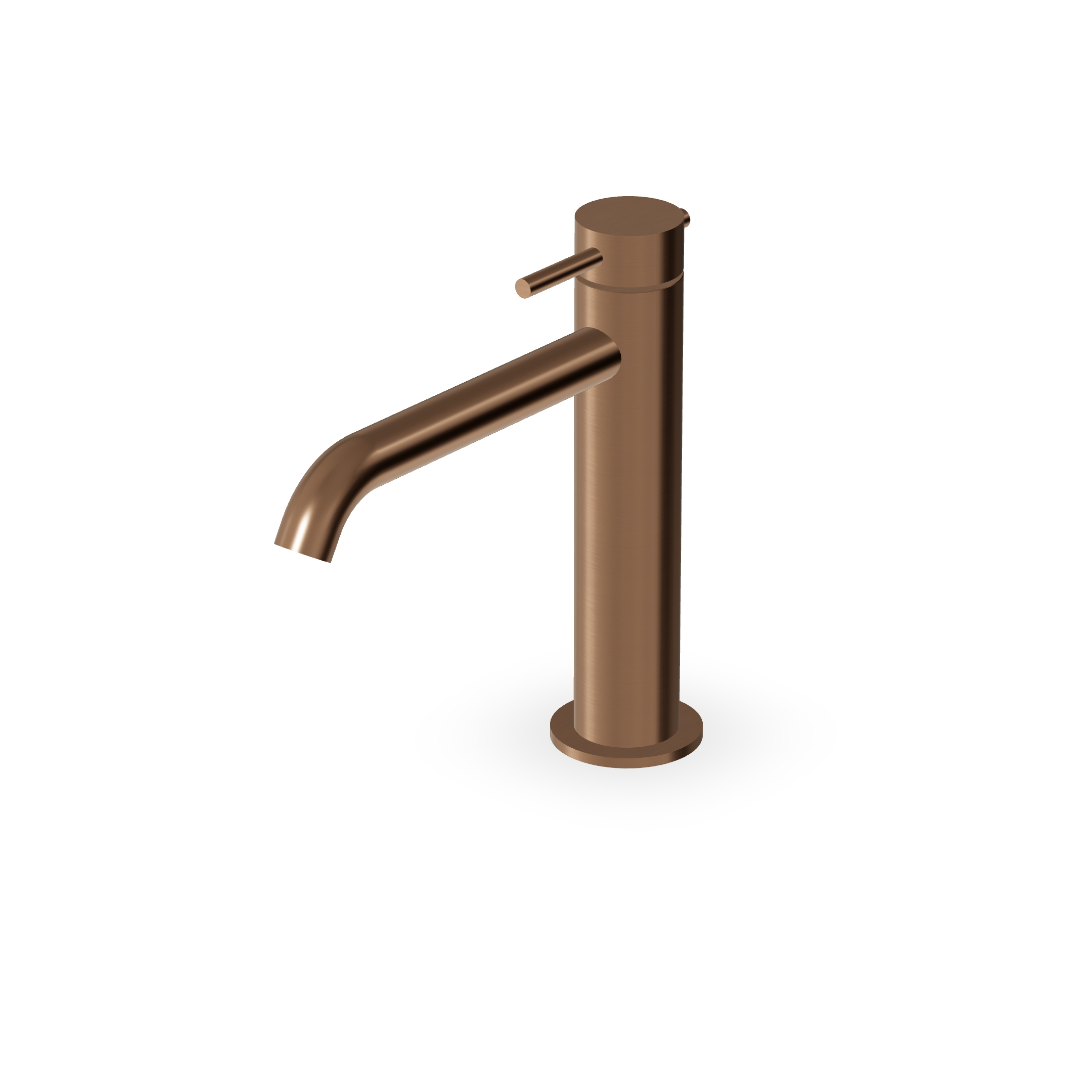 Zucchetti - Single lever basin mixer with extended spout.