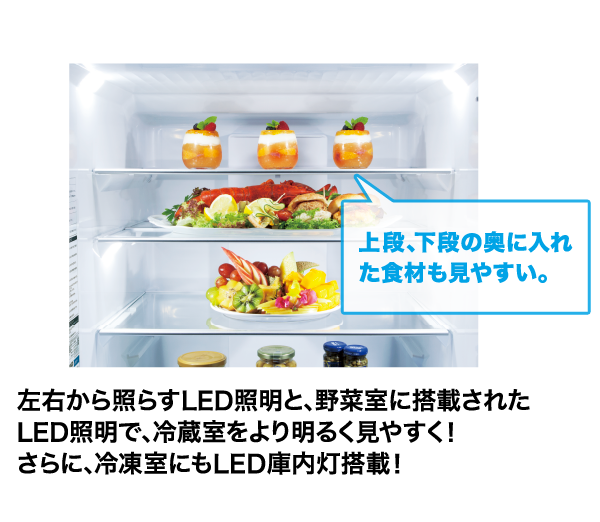 AQR-VZ46N | 容積458L | Delie series（デリエシリーズ） | 冷蔵庫