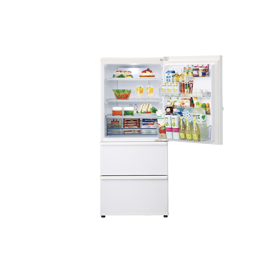 s*．様 AQUA ノンフロン冷蔵庫 AQR-27K(W) 270L 冷蔵庫 AQUA AQR-27K