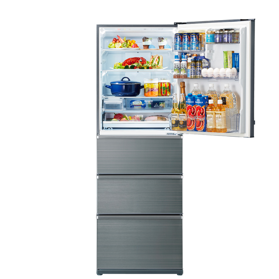 トシ】AQUA 冷蔵庫 355L AQR-36N2 2024年製 トシ】AQUA 冷蔵庫 355L