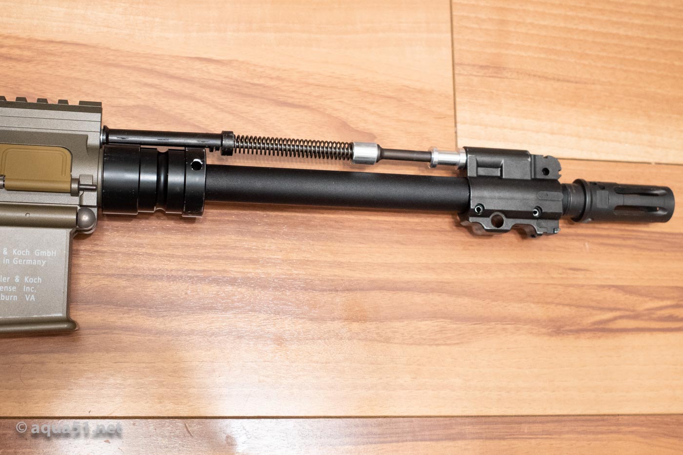 東京マルイ HK416 デルタカスタムハンドガード交換 | aqua5150 gear review