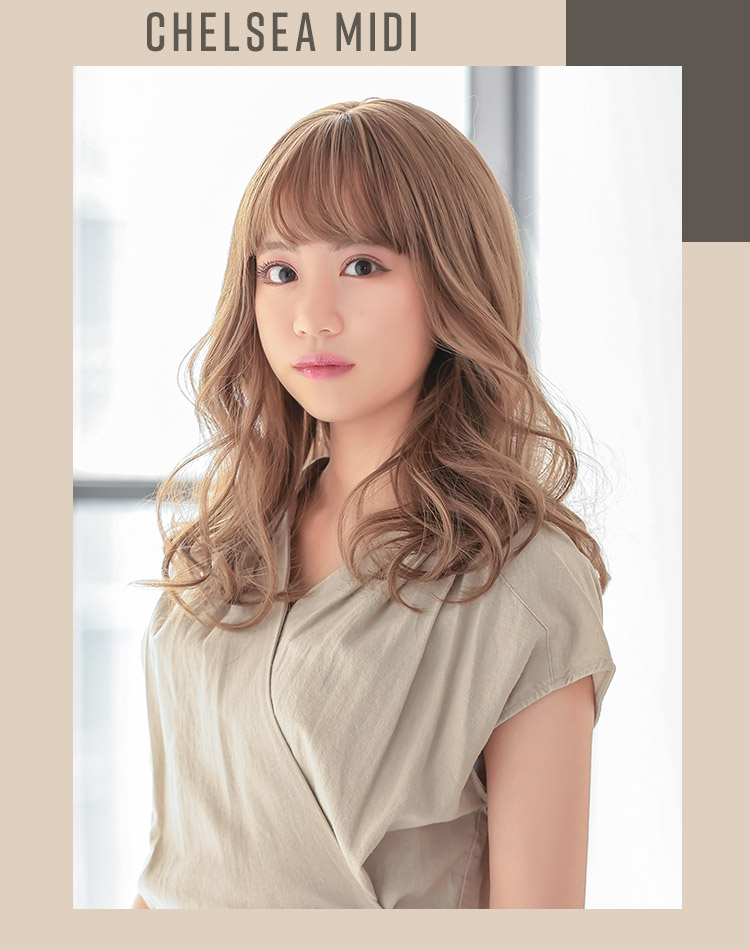 ウィッグ ミディアム/チェルシーミディ[wg332]