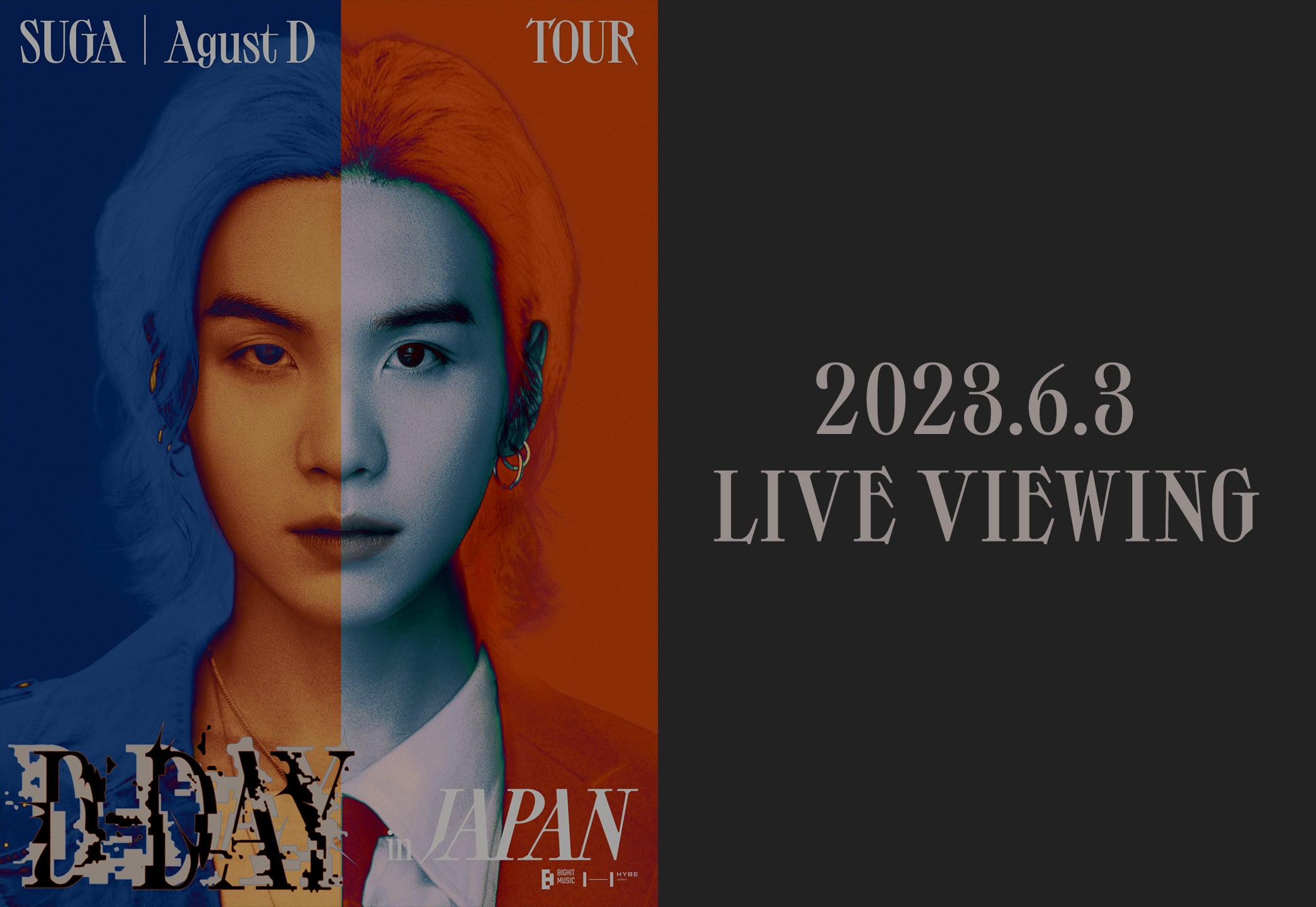 SUGA AgustD D-DAY in JAPAN 2枚組 Blu-ray SUGA | Agust D TOUR 'D