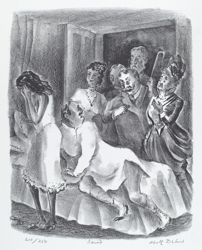 Selected Tales of Guy de Maupassant by Adolf Dehn, Lawrence Barrett
