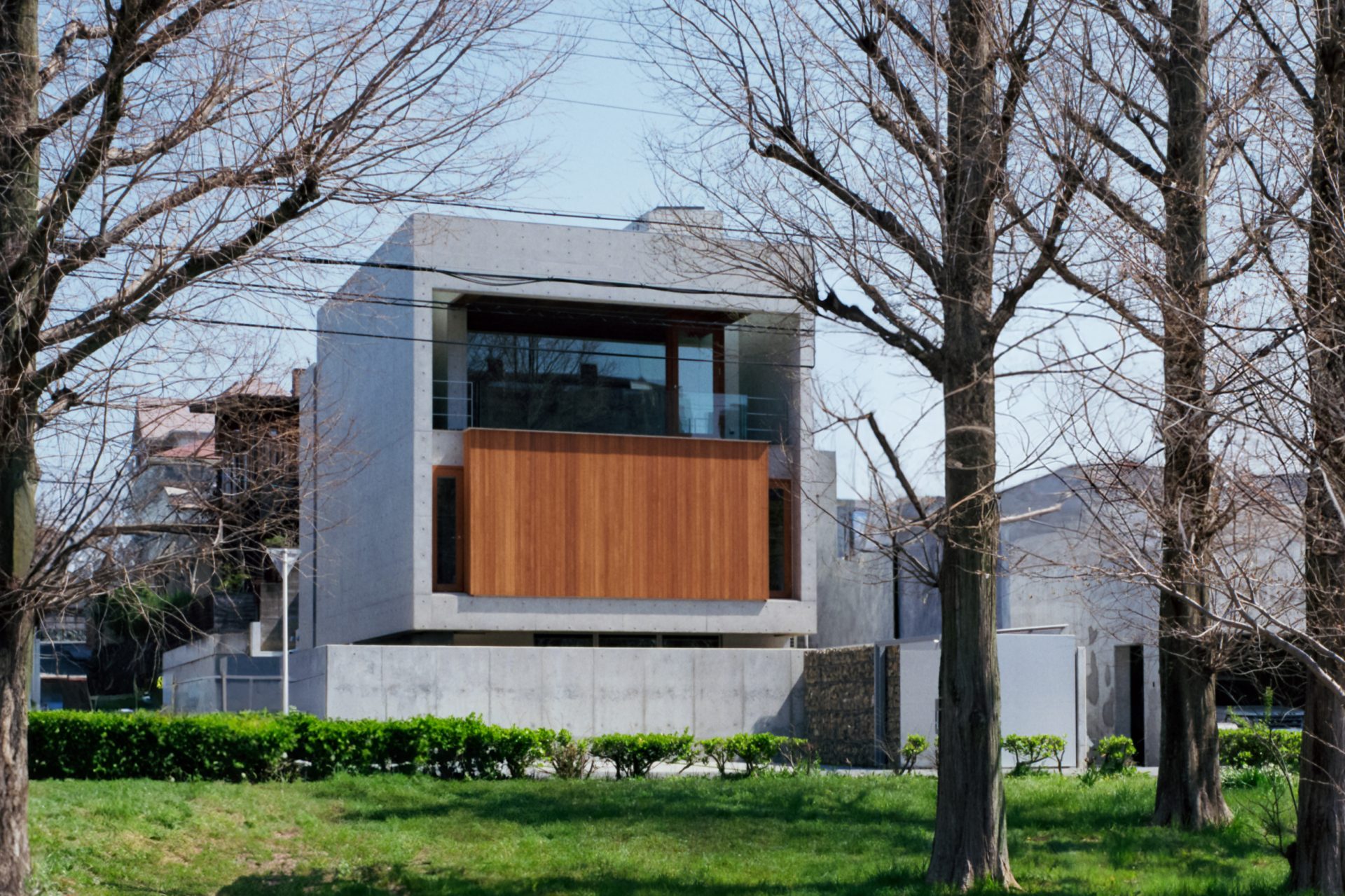 大阪の北摂のRCコンクリート打ち放しの注文住宅|建築と空間|藤原・室