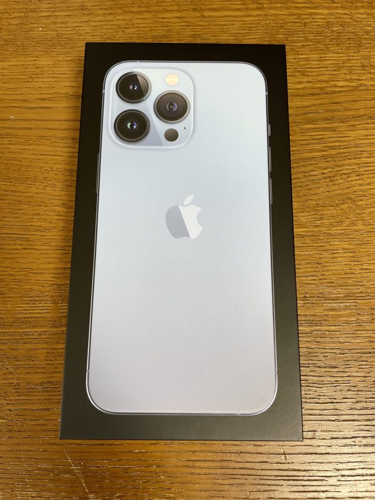 開封の儀】 iPhone 13 Pro シエラブルー開封！ | AppleBamboo.com