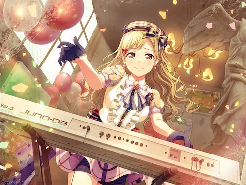 バンドリ！ガルパ】市ヶ谷有咲[パンフレット作り]のスキルとイラスト