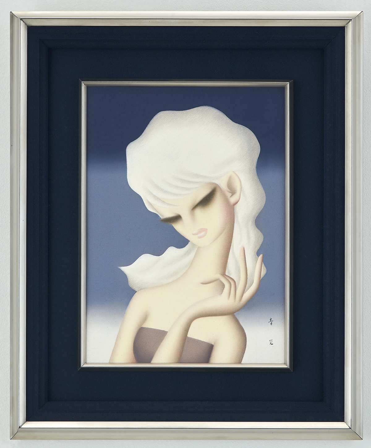 東郷青児『 慕情【お問い合わせください】』 | 油彩画 | 日経アート