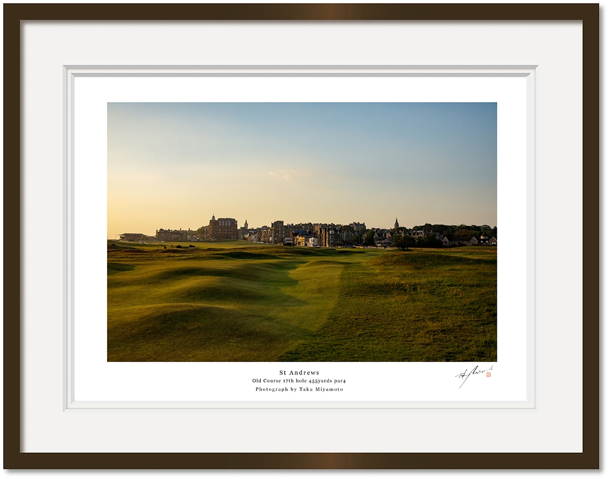 宮本卓『 セントアンドリュースゴルフリンクス<オールドコース17番