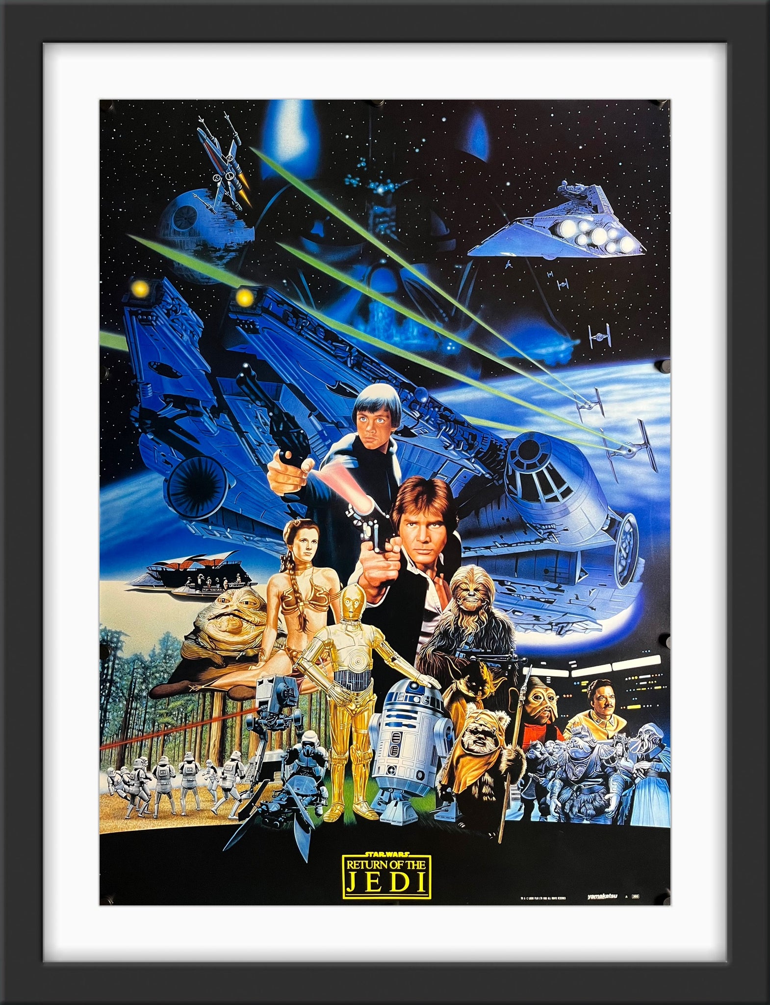 Star Wars - Return of the Jedi - 1983 - Original Movie Poster