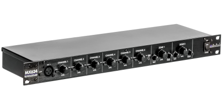 MX624 6-Channel Rackmount Zone Mixer | ART Pro Audio