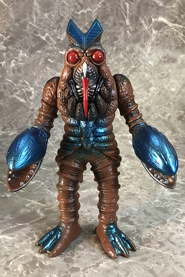 楳図かずお版「ウルトラマン」ソフビシリーズ バルタン星人 レトロver.2