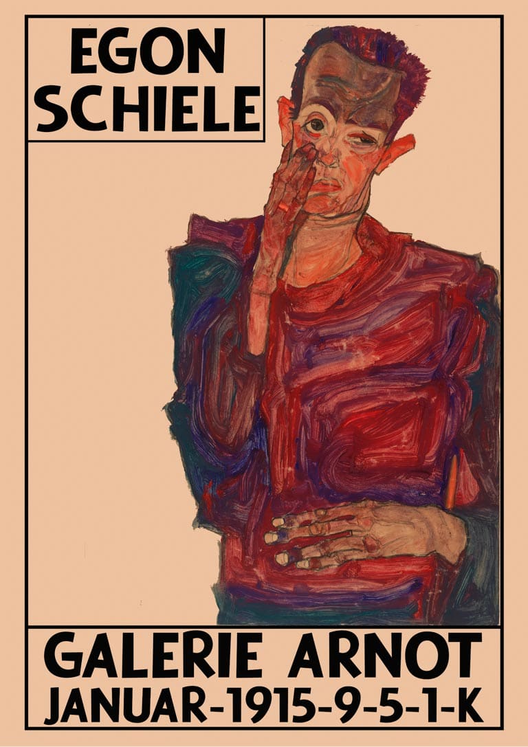 Egon Schiele Gallerie Arnot Poster for Art Lovers – ARTSY FARTSY®