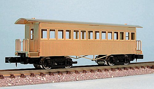 とても簡単な木造ボギー客車／木造ボギー客車（Bタイプ）・木造ボギー