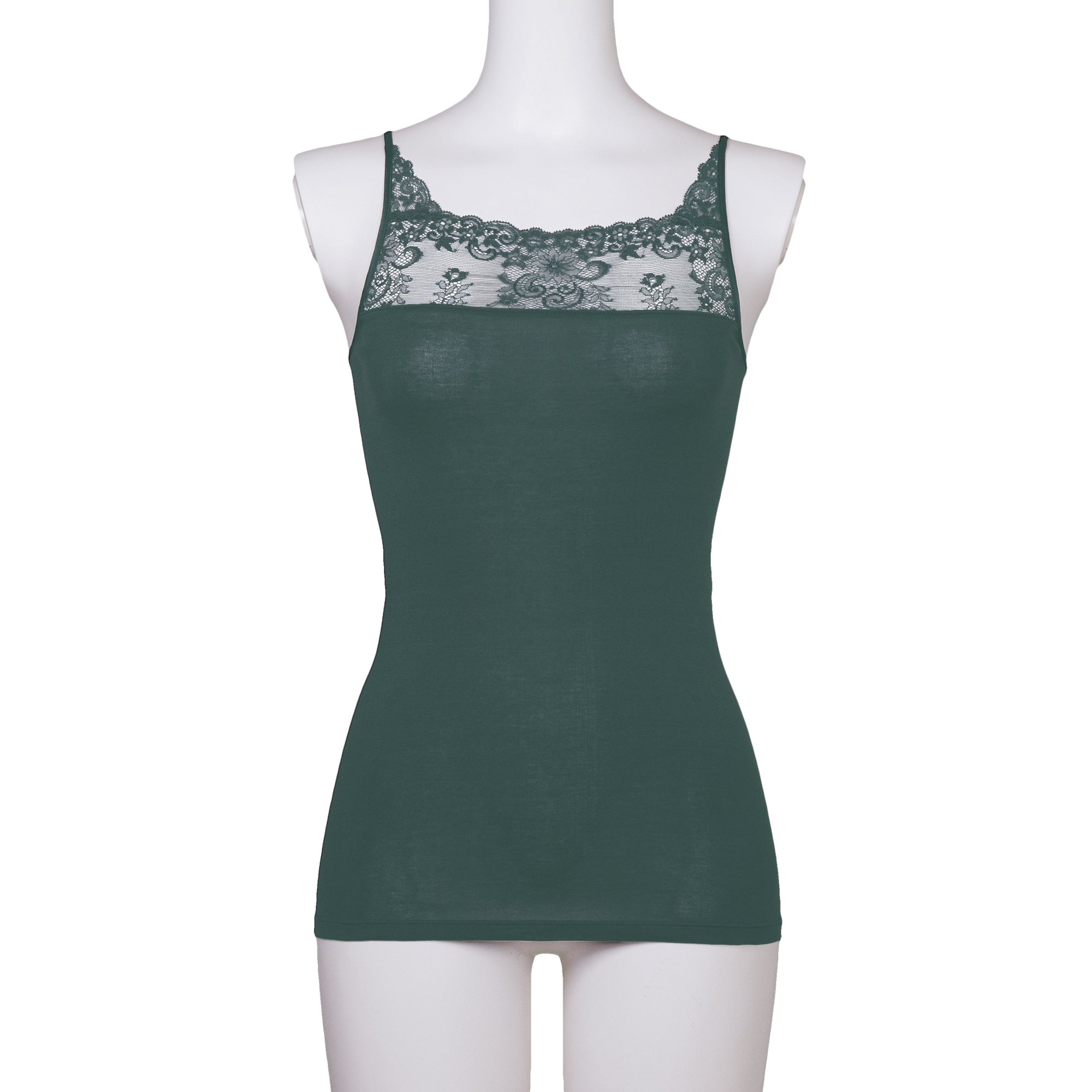 フロントレースキャミソール