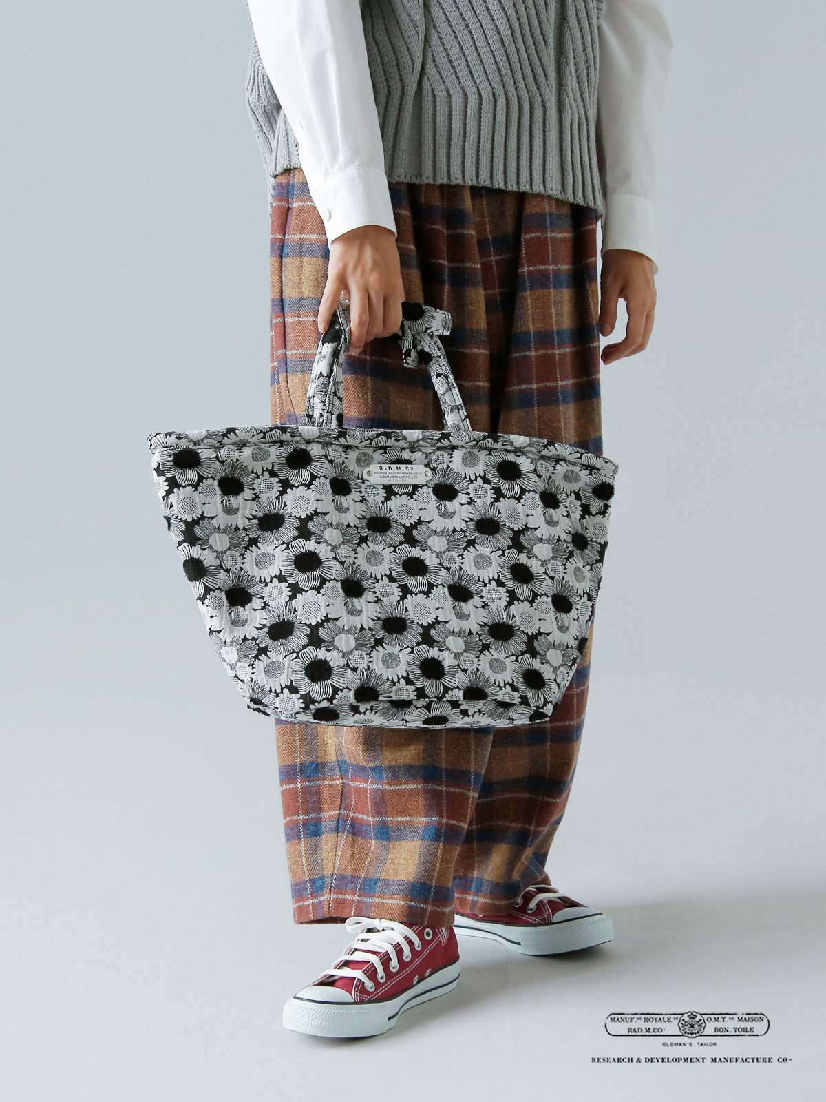 R & D.M.Co- オールドマンズテーラー ジャガード デイジー マルシェ