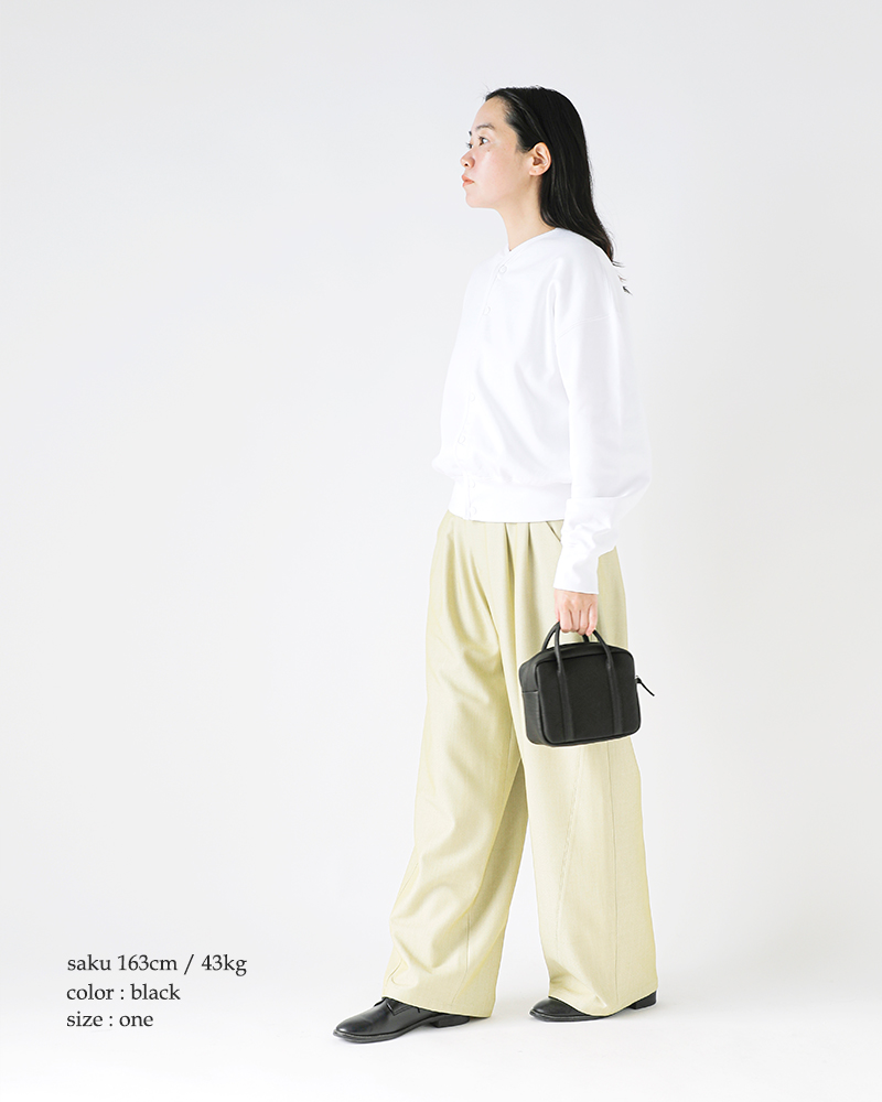 Aeta アエタ DA104 SQUARE BOSTON MINI ディアレザー スクエア