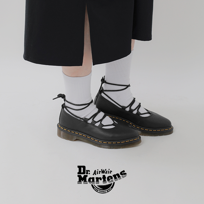 DrMartens ドクターマーチン レースアップ フラット シューズ “Elphie