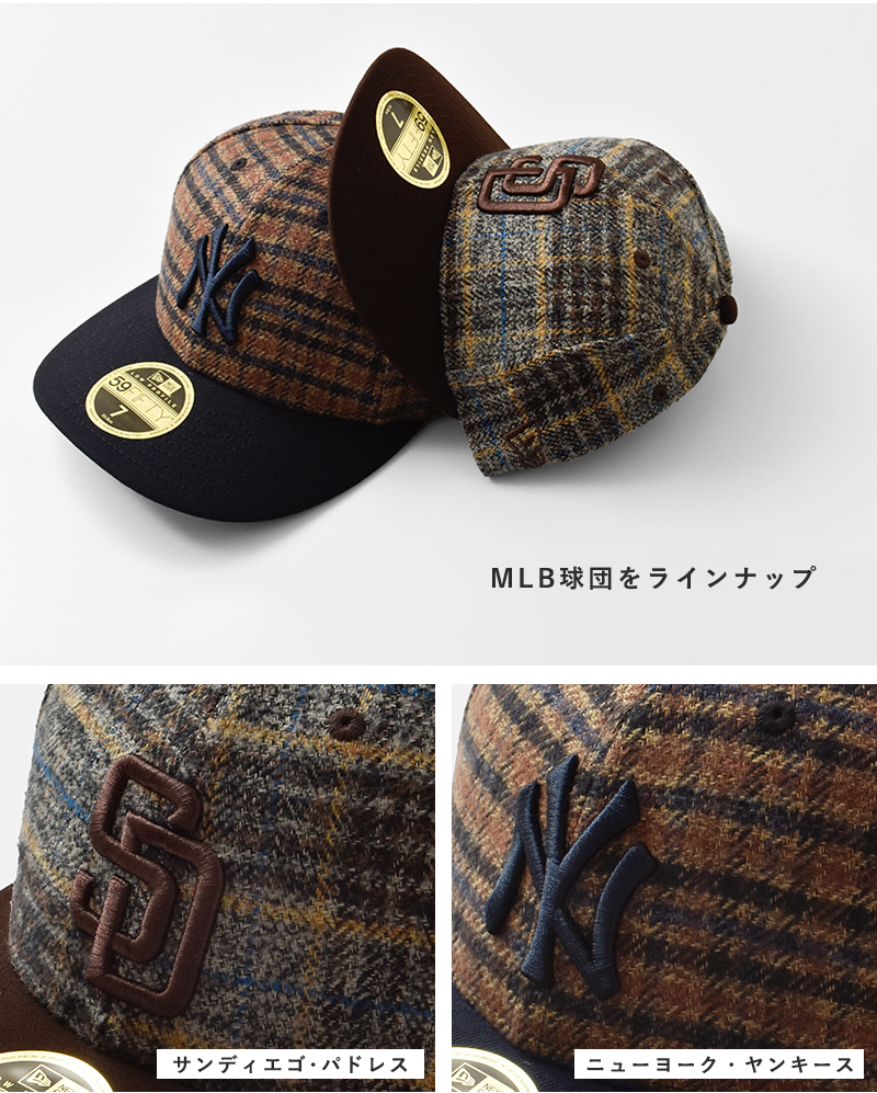 50%OFF】NEW ERA ニューエラ LP 59FIFTY プレイド フランネル キャップ