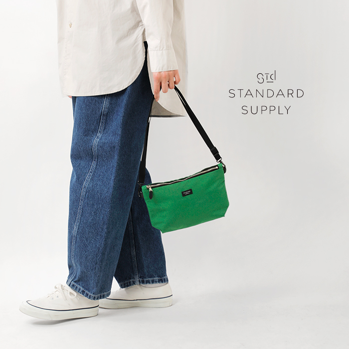 STANDARD SUPPLY スタンダードサプライWジップ ショルダーバッグ M