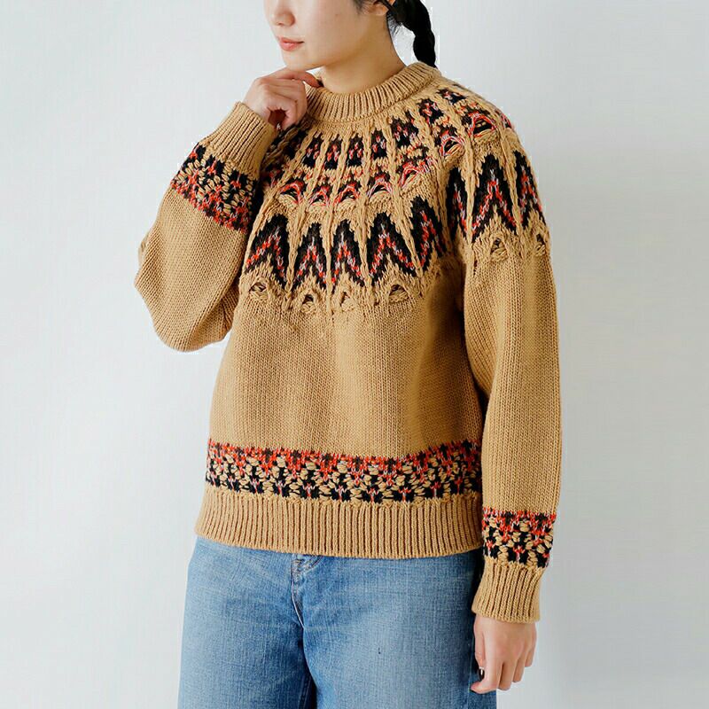 40%OFF】COOHEM コーへン KOUHEN ノルディック ニット プルオーバー 11