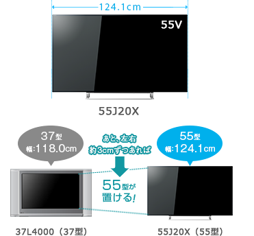 J20X/TOP｜テレビ｜REGZA：東芝