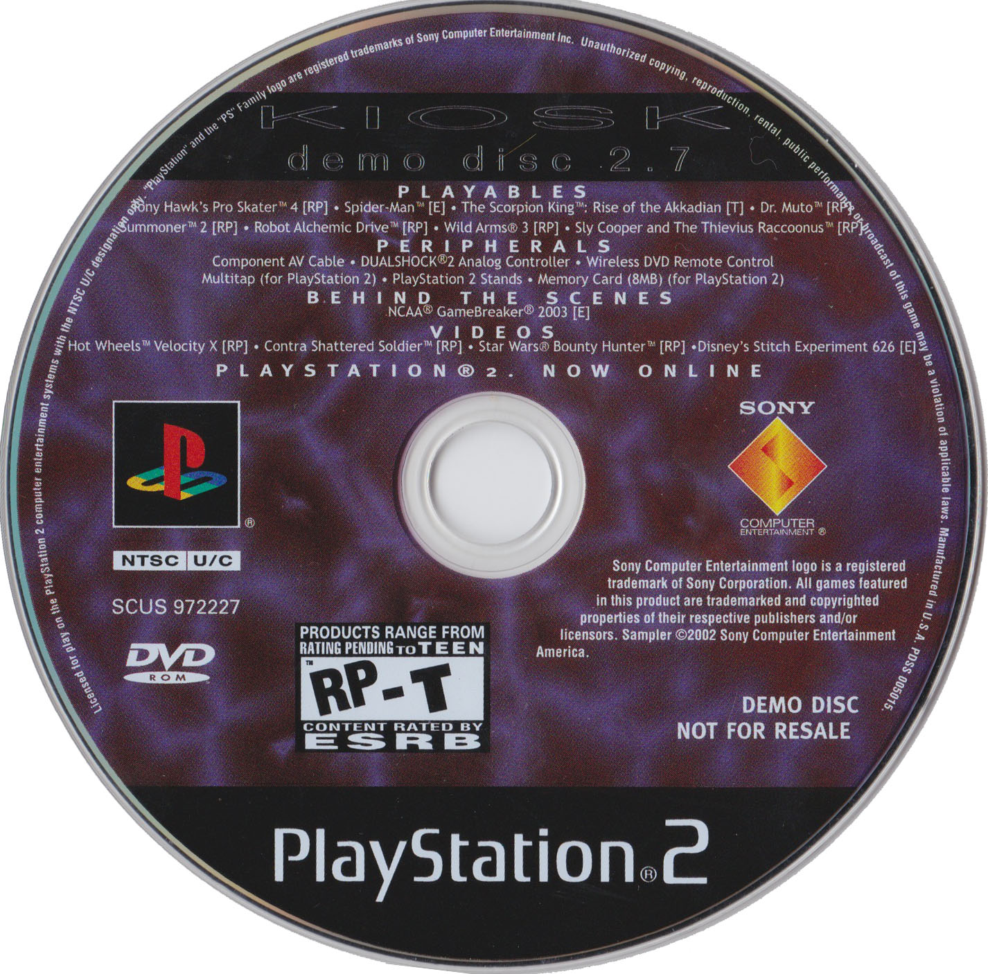 PS【動作確認済】SQUARE'S PREVIEW3 Disc2 PS【動作確認済】SQUARE'S