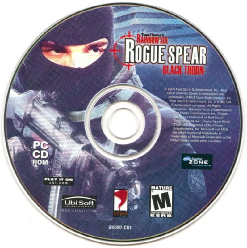 Tom Clancy's Rainbow Six - Rogue Spear - Black Thorn (USA) : Red
