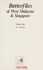 洋書 Butterfllies of WestMalaysiaandSingapore Butterflies of West