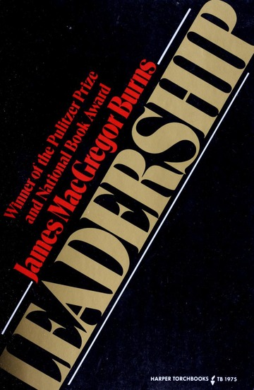 Leadership : James MacGregor Burns : Free Download, Borrow, and