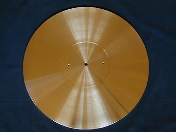 オーディオみじんこ/レコードスタビライザー・ターンテーブルシート