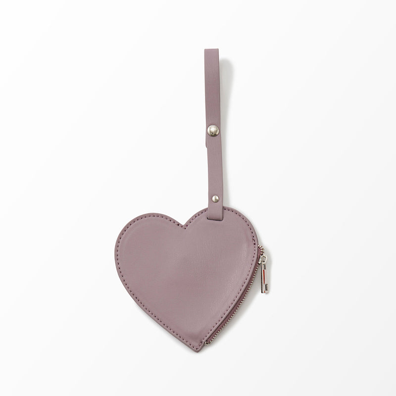 アップルヴィーガンレザーカードケース(ハート) ／ – Aww