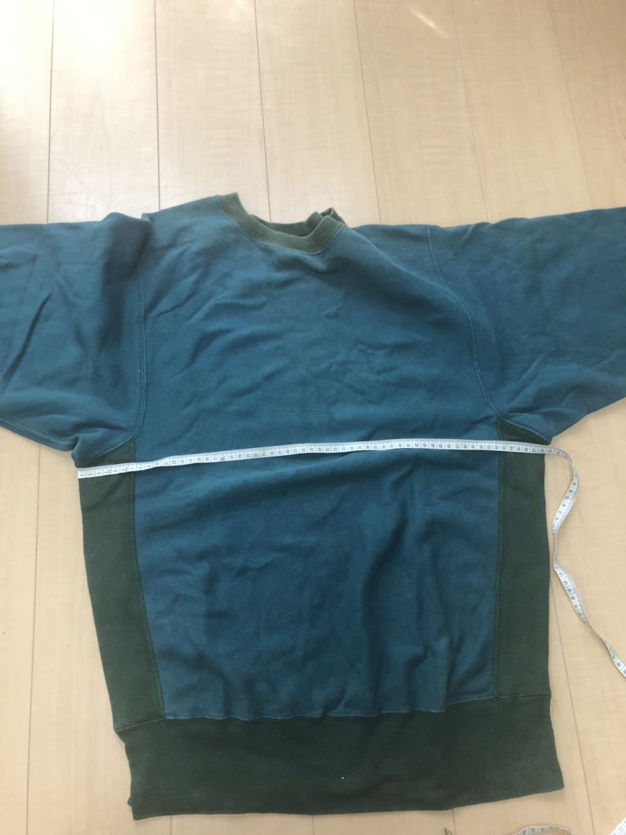 90年代 チャンピオンリバースウィーブ クレイジー マルチ ツートン