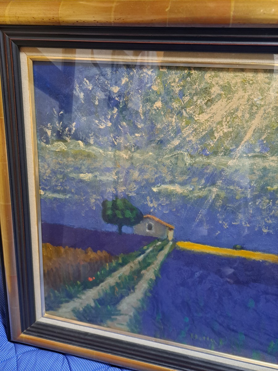 油彩画 そういう日 風景画 油絵 油彩画 油絵 絵画(油絵) Zx Paintings