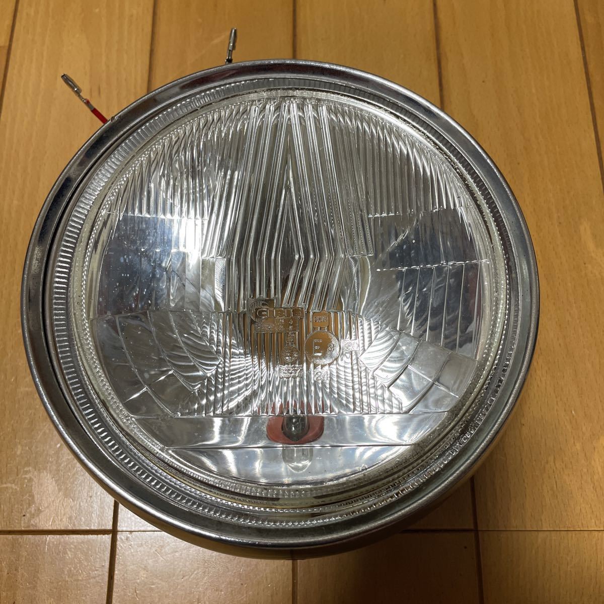 シビエヘッドライト凹み当時物160ぱいマーシャル