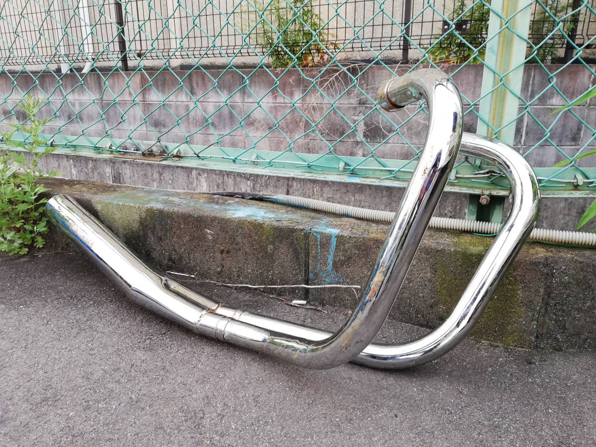 GS400⁄GS400E ヨシムラタイプメッキマフラー送料込み - メルカリ