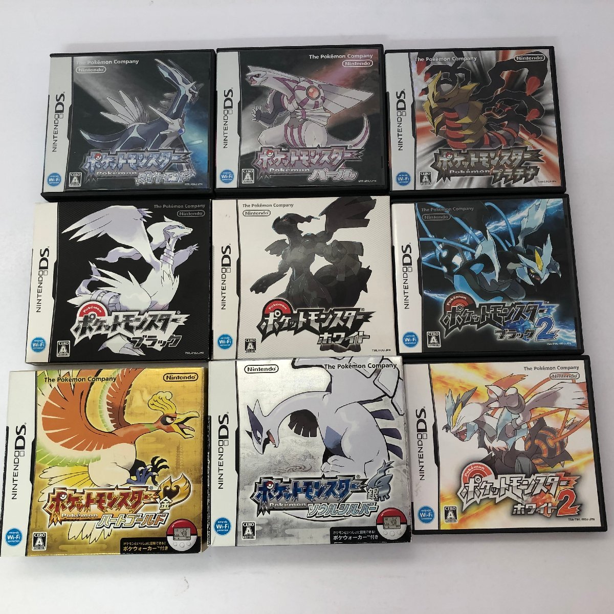 ジャンク品】DSソフトまとめ売り ポケモンシリーズ16本 ジャンク品】DS