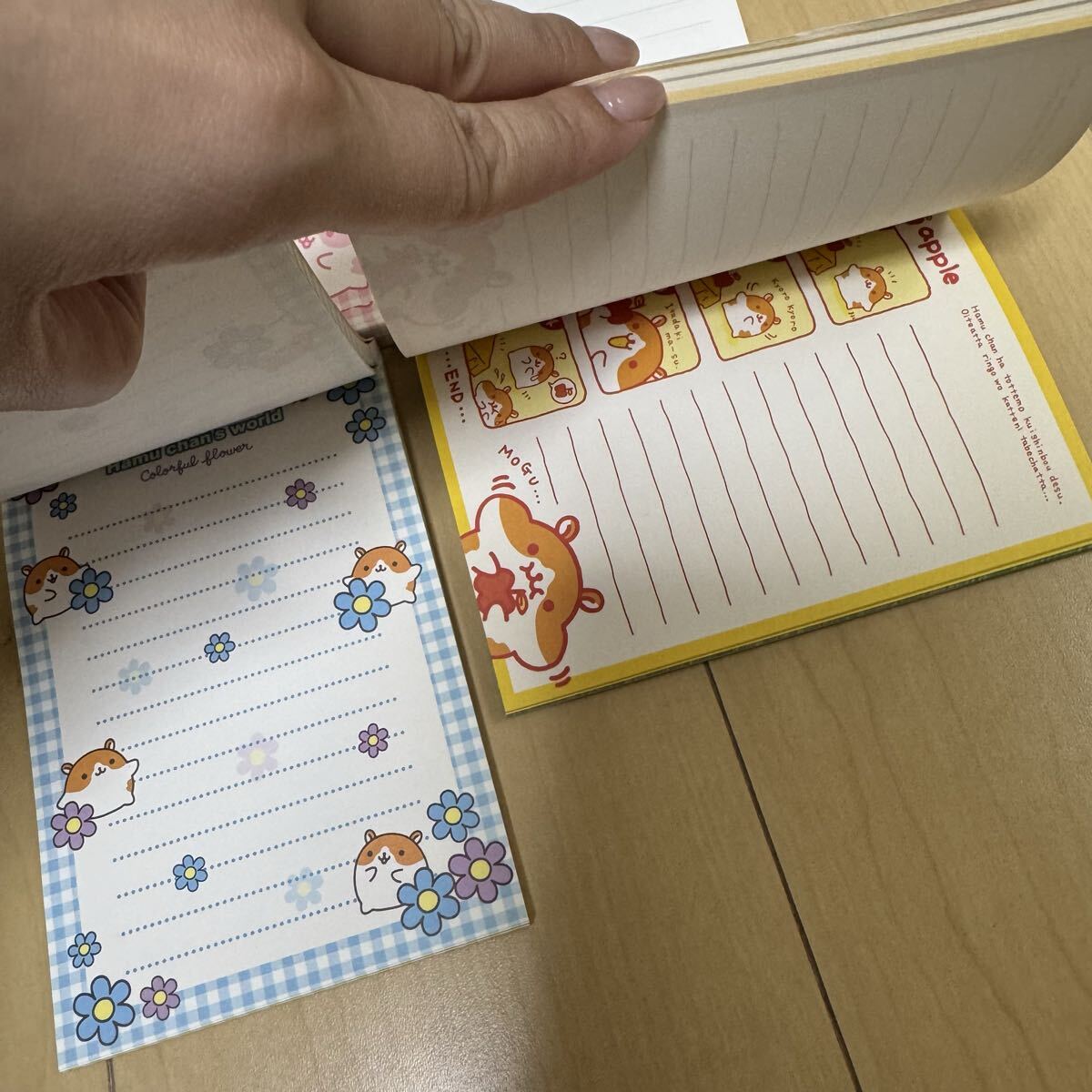 平成 レトロ メモ メモ帳 ハムスター キャラ ハムちゃんワールド