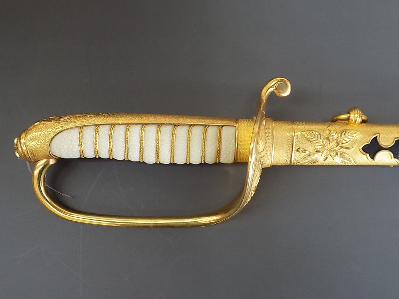 サーベル 指揮刀 儀礼刀 模造刀メッキ