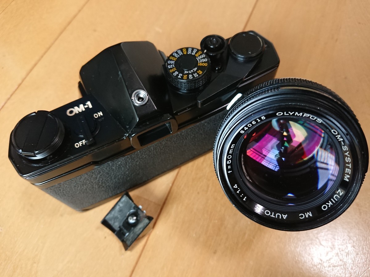 ☆腐食なし！完全動作☆ OLYMPUS OM-1 50mm F1.8 ＃462 OLYMPUS OM-1