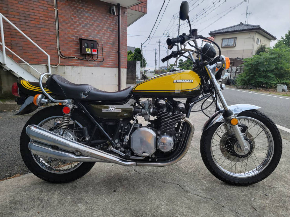 初期型】Z1 1973年式 14000番台 マッチング（検z2 kz z750fx z1000km2