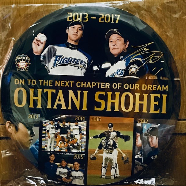 激レア！！ 『2013-2017 大谷翔平 超デ缶バッジ』 北海道日本ハム
