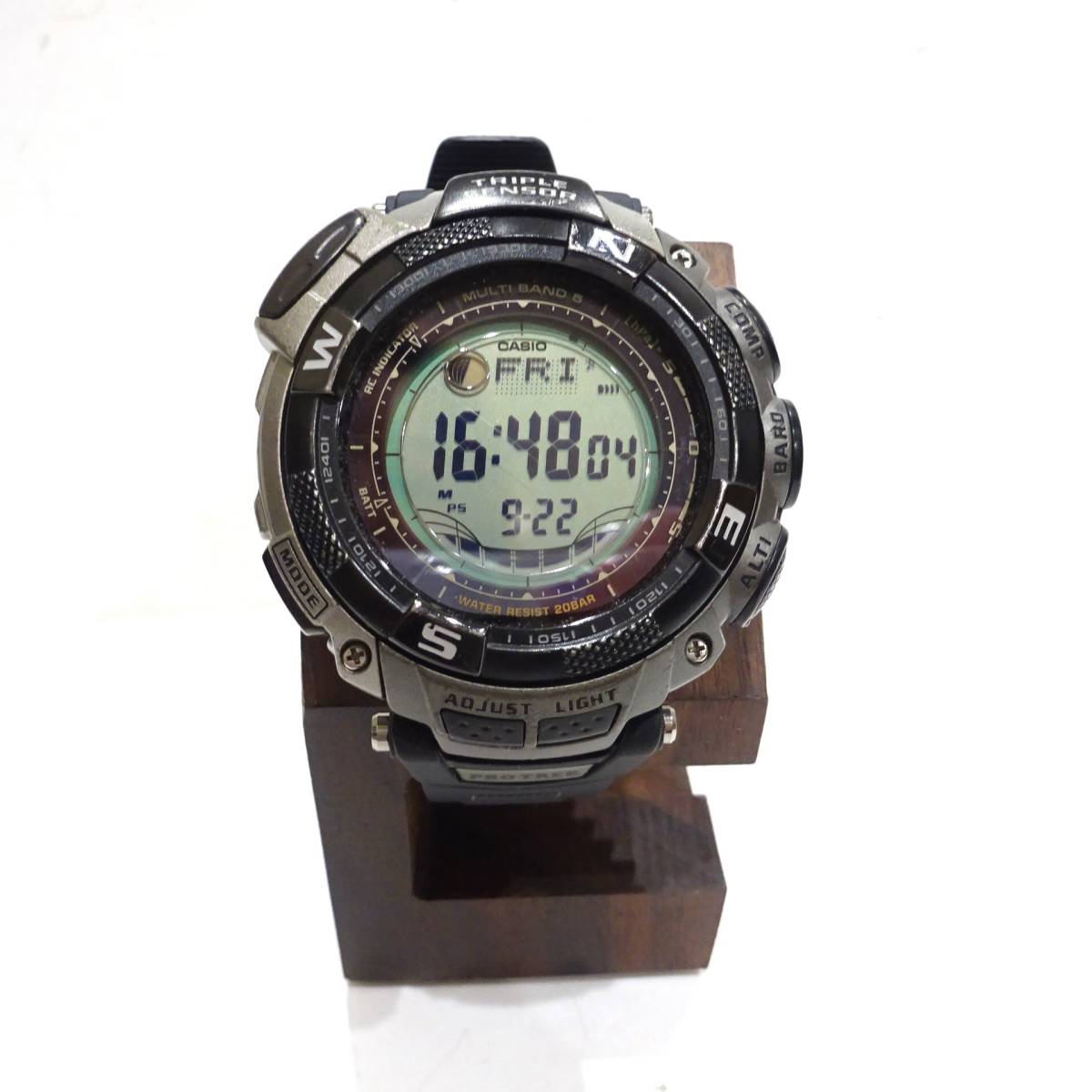 CASIO プロトレック PRW-1500TJ トリプルセンサー 赤字超特価，送料