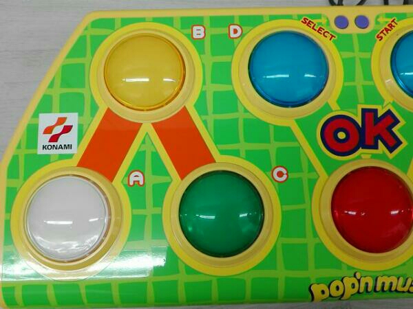 ジャンク】PS/PS2 ポップンミュージック コントローラー PS、PS2用