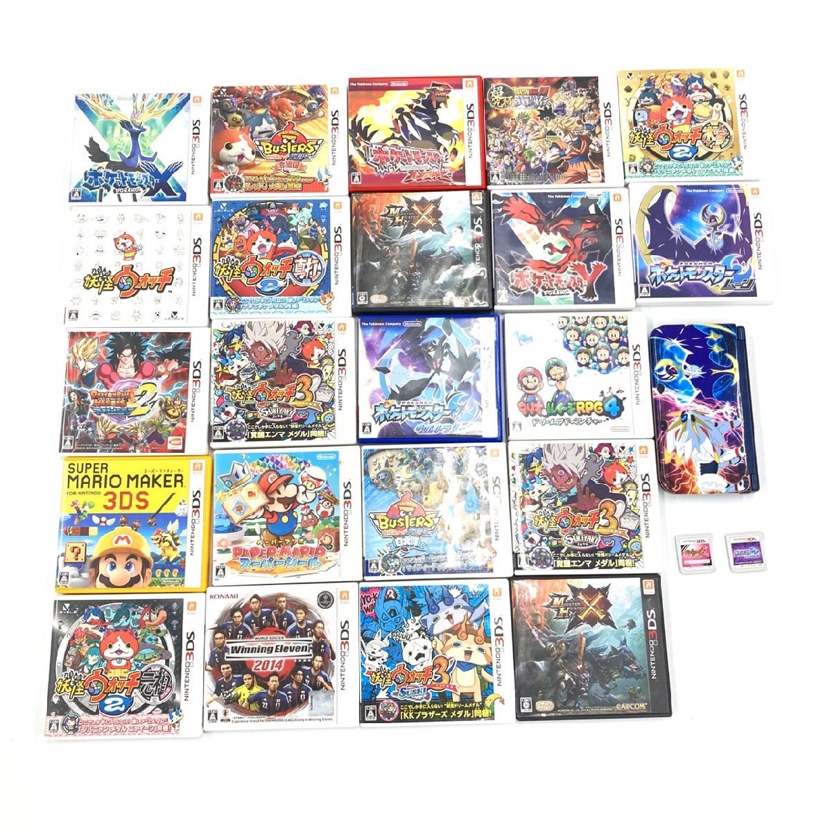 d*K様 3DSカセットまとめ売り イナイレポケモン妖怪ウォッチetc 3DS