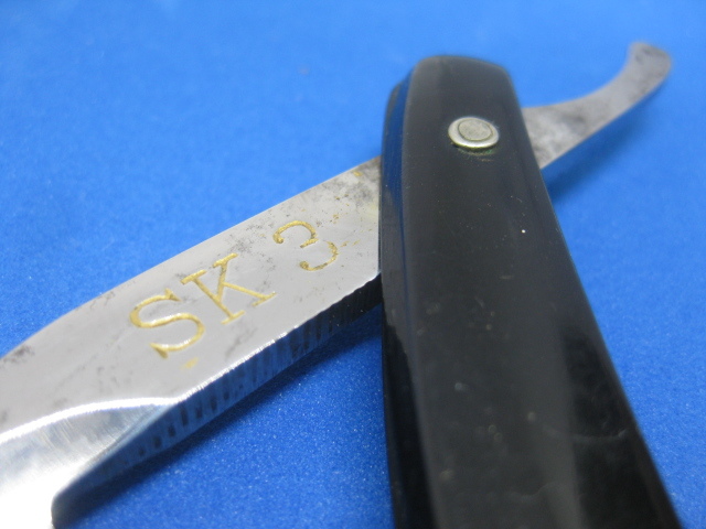 未使用 西洋剃刀 DIAMONDHAYASHI KRG 林市太郎作 SK1 未使用 西洋剃刀