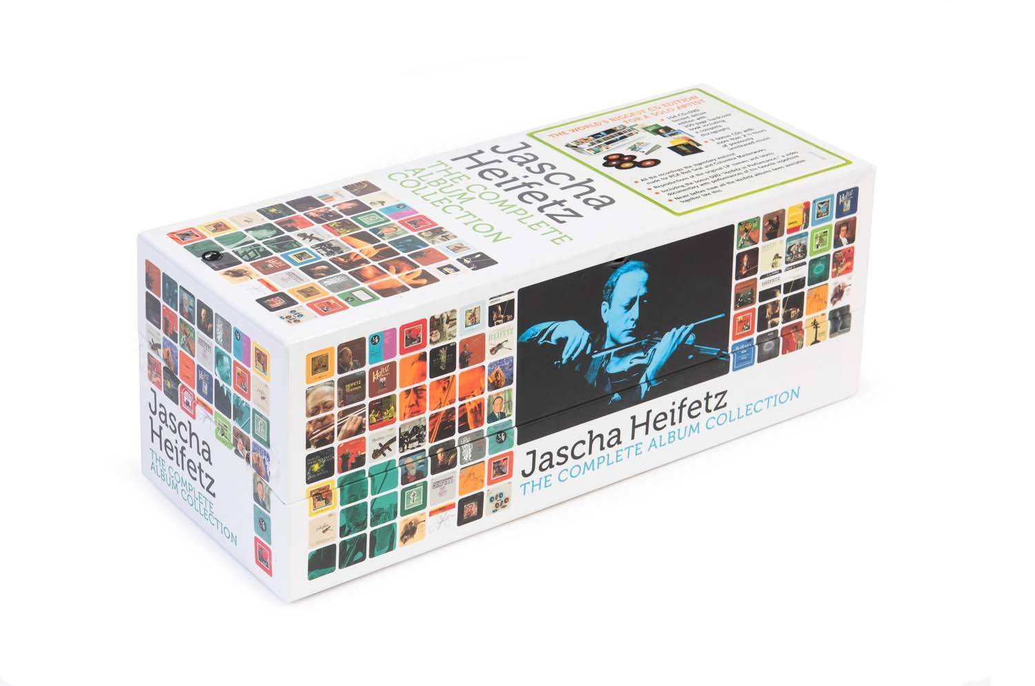 Jascha Heifetz: The Complete Album Collection in a presentation